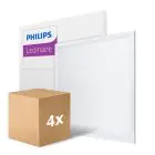 Multipack 4x Philips LED Panel Ledinaire RC065B 28W 3400lm - 830-835-840 CCT | 60x60cm - UGR 