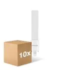 Multipack 10x Noxion Lucent PL-S LED 4.3W - 827 Extra Warm White | Replaces 9W