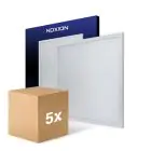 Multipack 5x Noxion LED Panel Ecowhite V4.0 28W 3400lm - 865 Daylight | 60x60cm - Philips driver