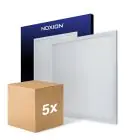 Multipack 5x Noxion LED Panel Ecowhite V4.0 28W 3200lm - 830 Warm White | 60x60cm - UGR 