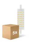 Multipack 5x Ledvance  Performance LED R7s Double Ended 118mm Clear 15W 2000lm - 827 Extra Warm White |  Replaces 125W