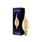 Noxion Lucent LED E14 Bent-tip Candle Filament Amber 4.1W 350lm - 822 Extra Warm White | Dimmable - Replaces 40W