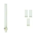 Multipack 10x Philips MASTER PL-S 11W - 840 Cool White | 2 Pin