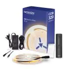 Noxion LED Strip Naga 5 Meter Complete Set - 24V - 320LEDs/m - COB - 8W/m - 930 Warm White | 8mm - IP20 - Best Colour Rendering