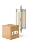 Multipack 10x Philips Corepro LED Lineair R7s 118mm 17.5W 2460lm - 830 Warm White | Dimmable - Replaces 150W