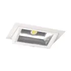LED Downlight Wallwasher Wally Maxi White 46W 6400lm 70x75D - 840 Cool White - 238x145mm